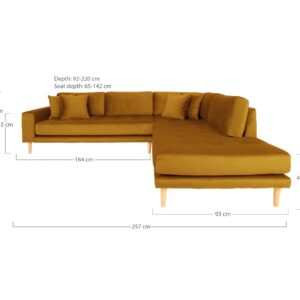 Lido Corner Sofa open end – Bild 2