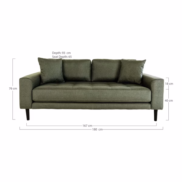 Lido 2,5 Seater Sofa