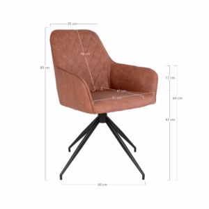 Harbo Dining Chair with swivel – Bild 6