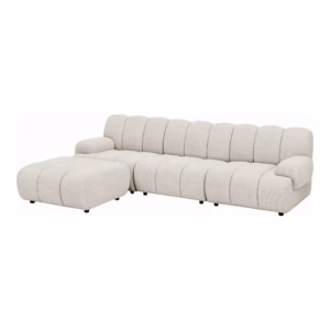 Taza 3.5 seater modular sofa w/pouf – Bild 4