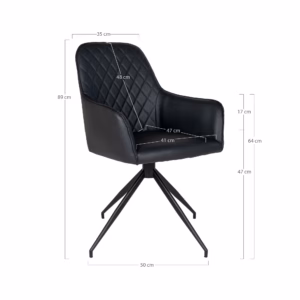 Harbo Dining Chair with swivel Harbo Dining Chair with swivel - Image 4
