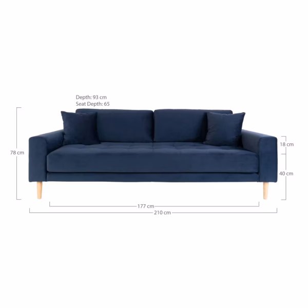 Lido 3 Seaters Sofa