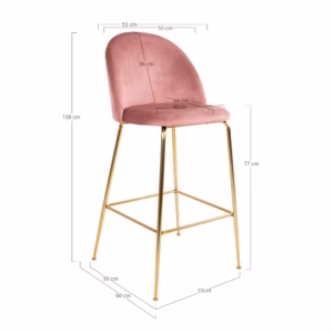 Lausanne Bar Chair – Bild 6