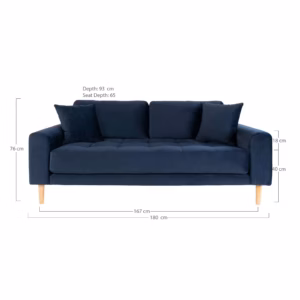Lido 2,5 Seater Sofa – Bild 6